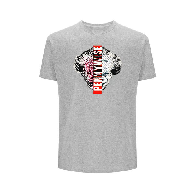 It Horror Gray T-shirt