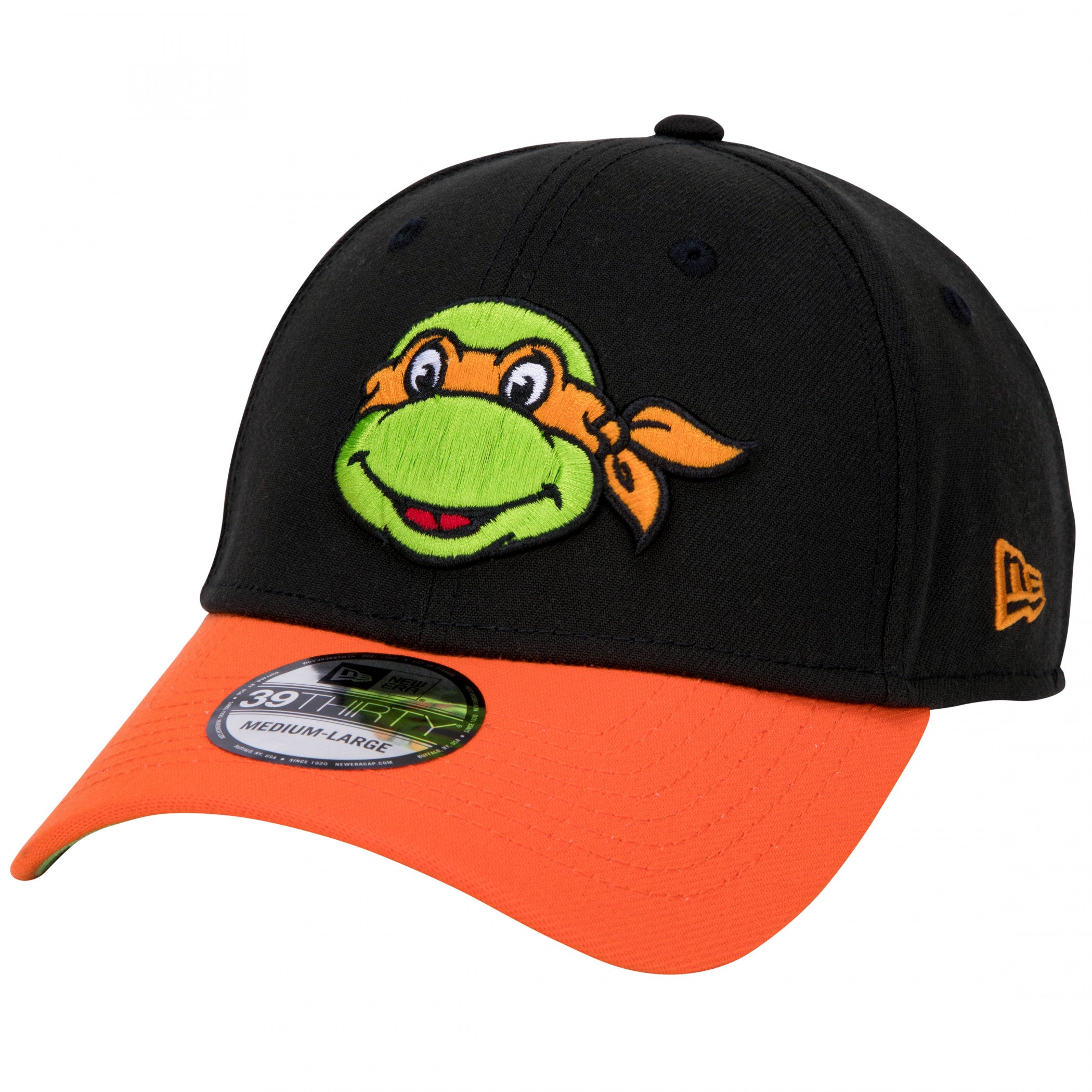 Teenage Mutant Ninja Turtles Michelangelo New Era 39Thirty Fitted Hat
