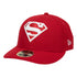 Superman Low Profile Red New Era 59Fifty Fitted Hat