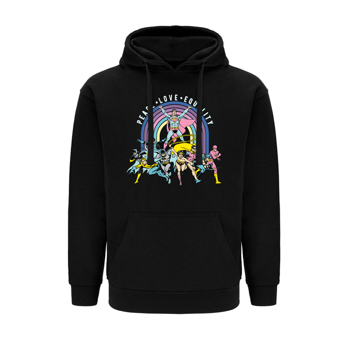 Justice League DC Black Hoodie