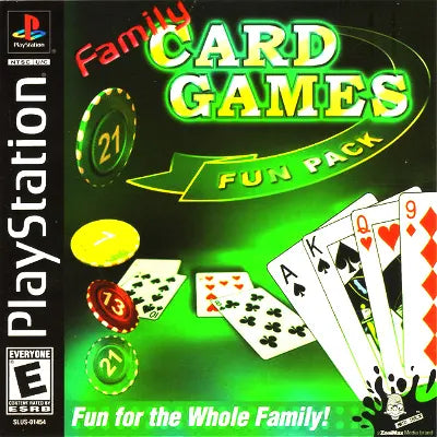 Family Card Game Fun Pack PlayStation 1