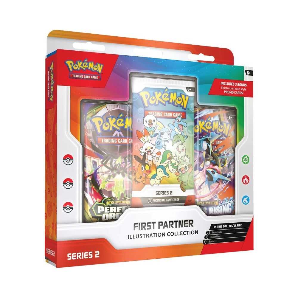 Pokemon Series 2 First Partner Illustration Collection Box