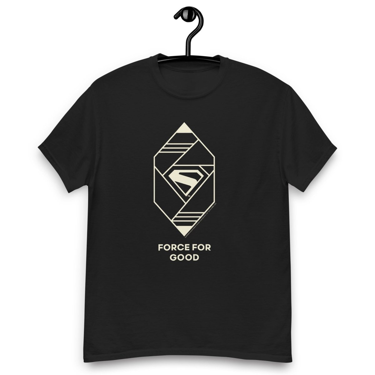 New Superman Movie 2025 Force for Good Geometric Emblem Design T-Shirt