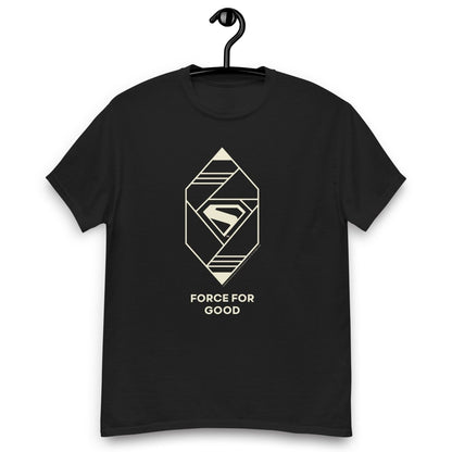 New Superman Movie 2025 Force for Good Geometric Emblem Design T-Shirt