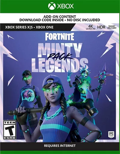 Fortnite: Minty Legends Pack (Code in a box) Xbox One
