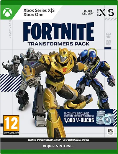 Fortnite: Transformers Pack (Code in a box) Xbox One