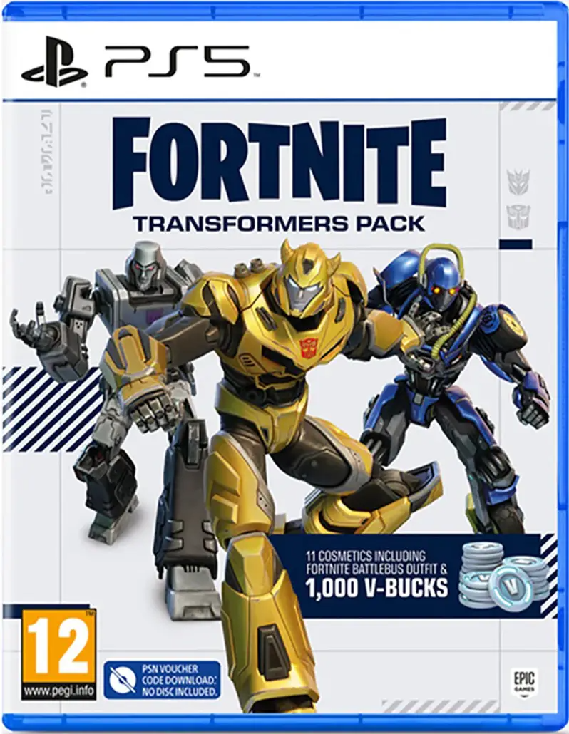 Fortnite: Transformers Pack (Code in a box) PLAYSTATION 5
