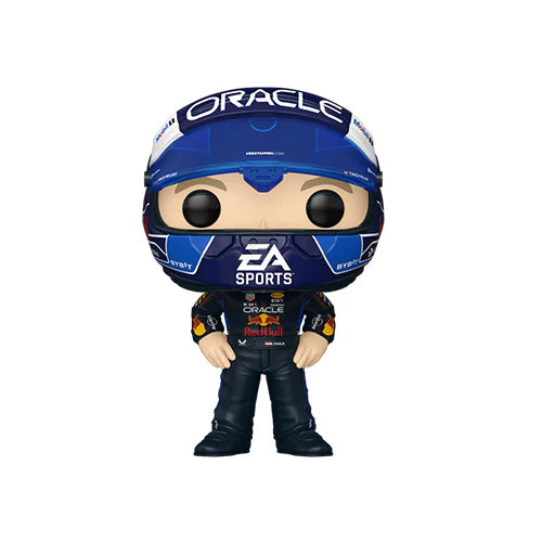 Pop! Racing Formula 1 Max Verstappen Oracle Red Bull Racing w/USA Helmet International Exclusive