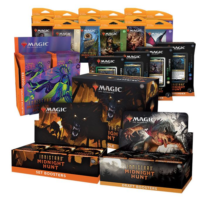 Magic The Gathering Innistrad Midnight Hunt Full Moon Bundle