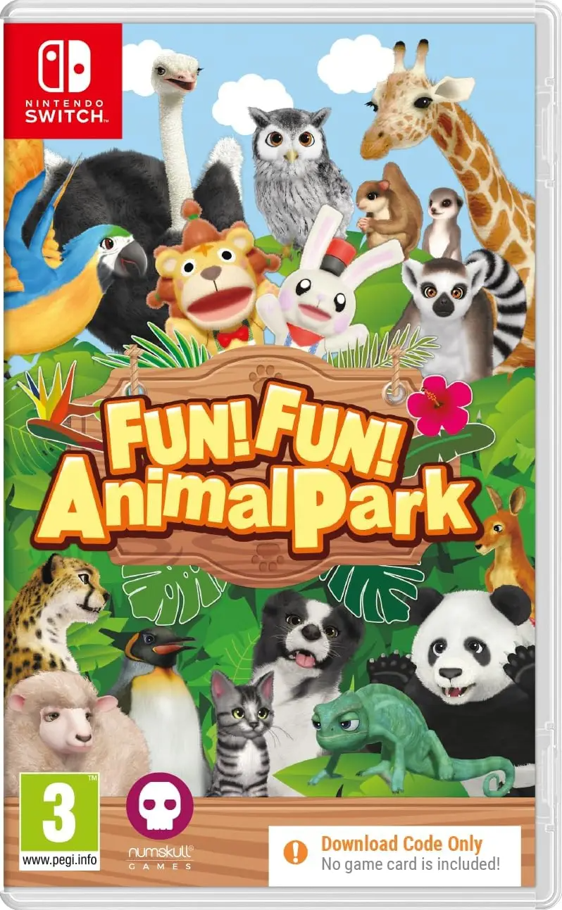 FUN! FUN! Animal Park (Code in a box) Nintendo Switch