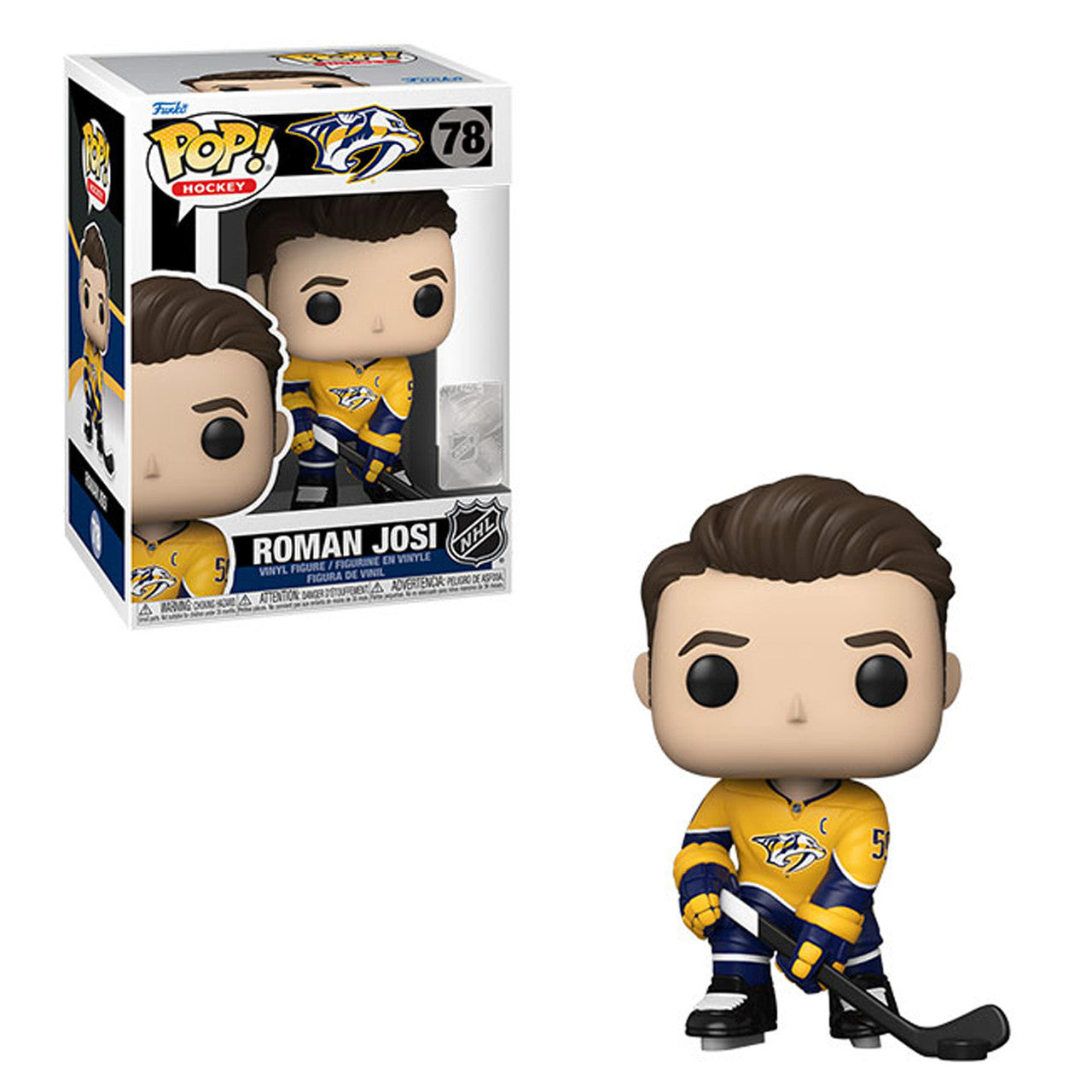 NHL Pop! Series 6 Roman Josi Nashville Predators Home Uniform