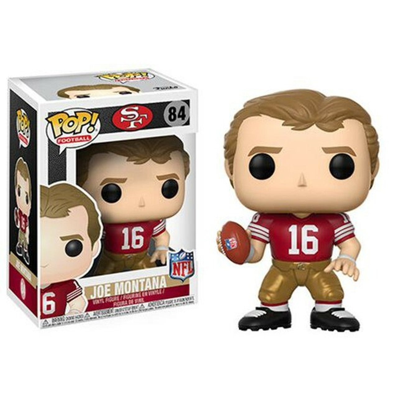 NFL Pop! Legends Joe Montana San Francisco 49ers