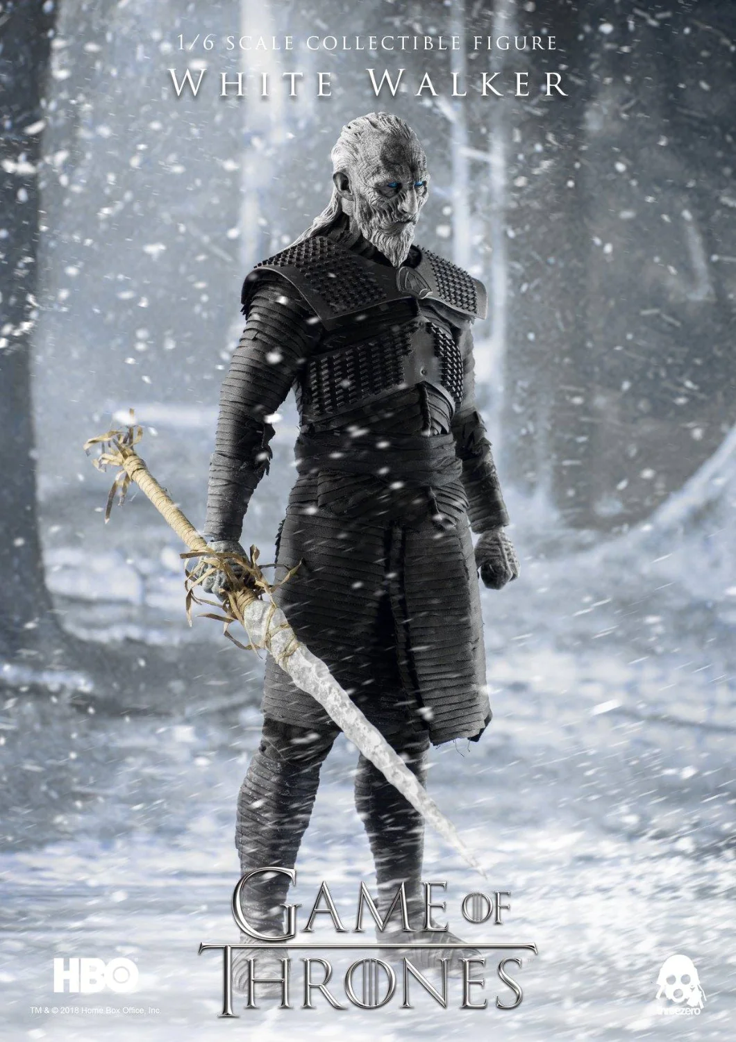 GAME OF THRONES WHITE WALKER FIGURE 1/6 SCALE REGULAR