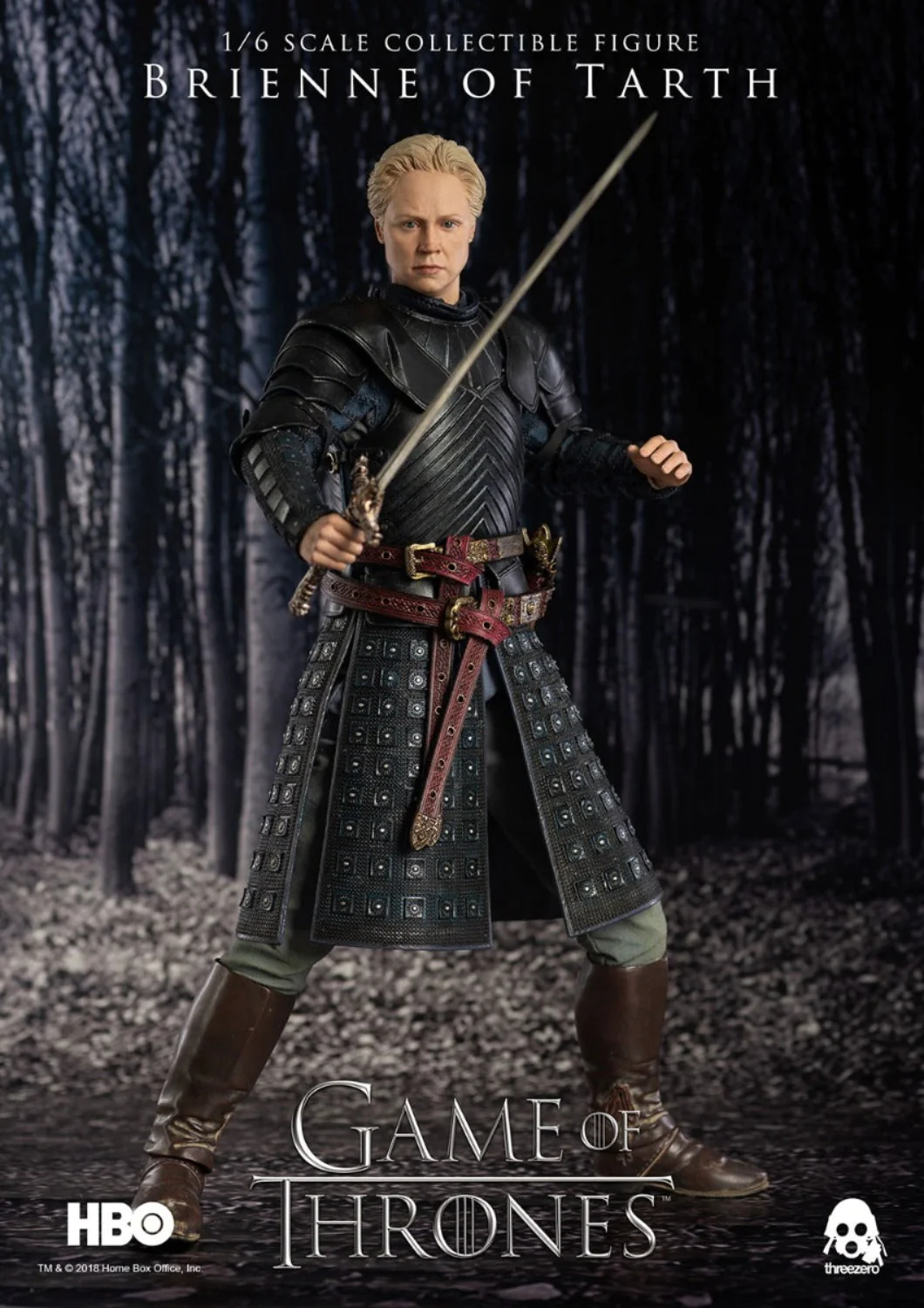 GAME OF THRONES 1/6 BRIENNE OF TARTH SEASON 7 DELUXE VERSION