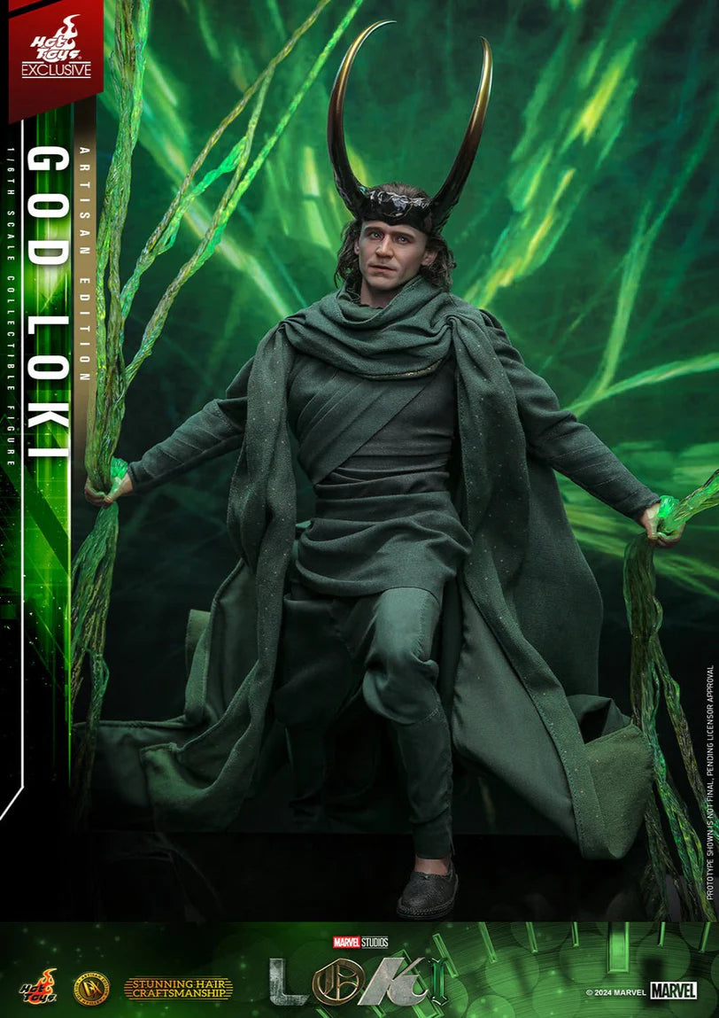MARVEL'S 1/6TH SCALE GOD LOKI COLLECTIBLE FIGURE ARTISAN EDITION