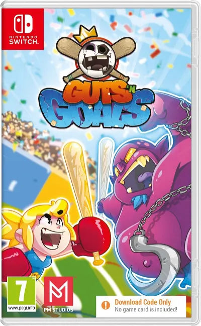 Guts 'N Goals (Code in a box) Nintendo Switch