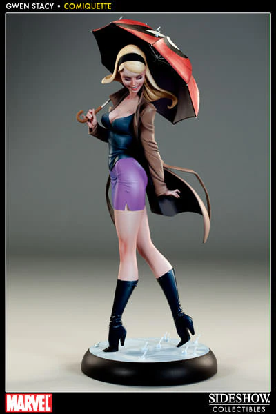Sideshow Collectibles Marvel Polystone Statue J Scott Campbell Spider-Man Collection Gwen Stacy