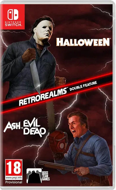 Halloween and Ash vs Evil Dead RetroRealms Double Feature Nintendo Switch