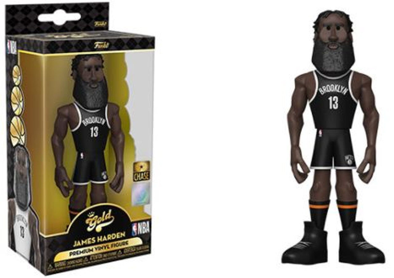 Gold 5" NBA CHASE James Harden Brooklyn Nets