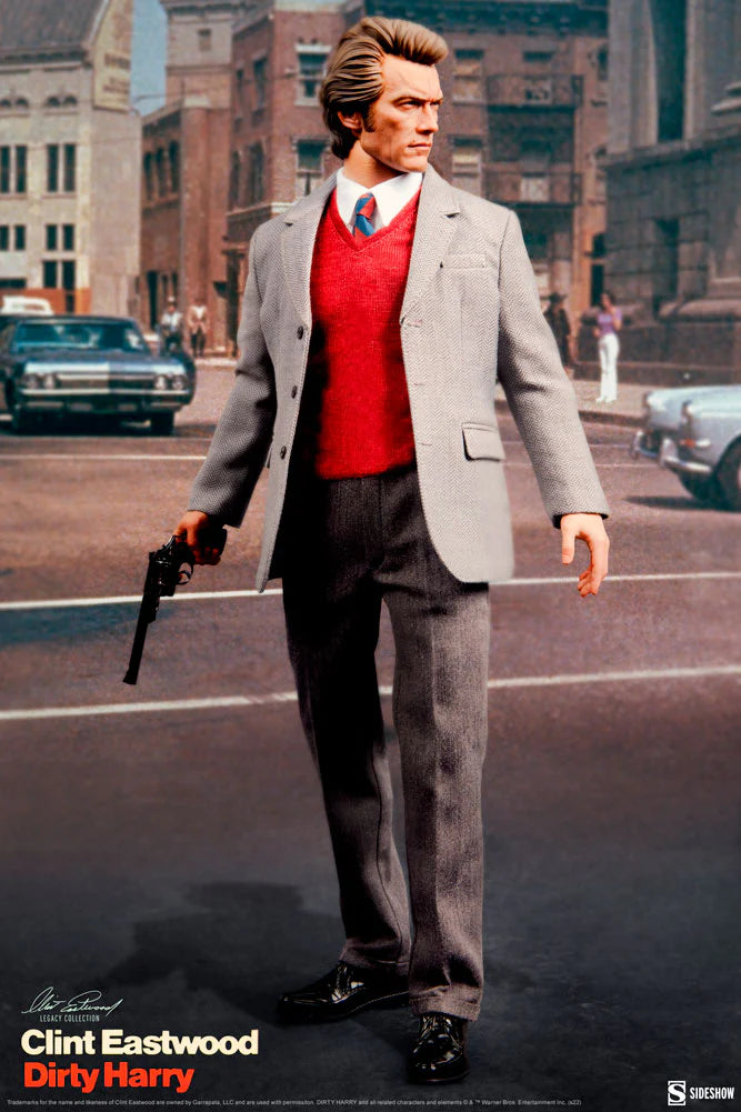 Sideshow Clint Eastwood Legacy Collection Dirty Harry Harry Callahan 1/6 Scale 12" Collectible Figure
