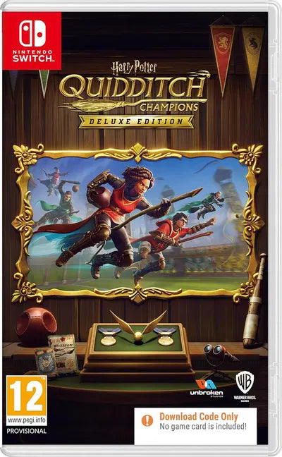 Harry Potter: Quidditch Champions [Deluxe Edition] (Code in box) Nintendo Switch
