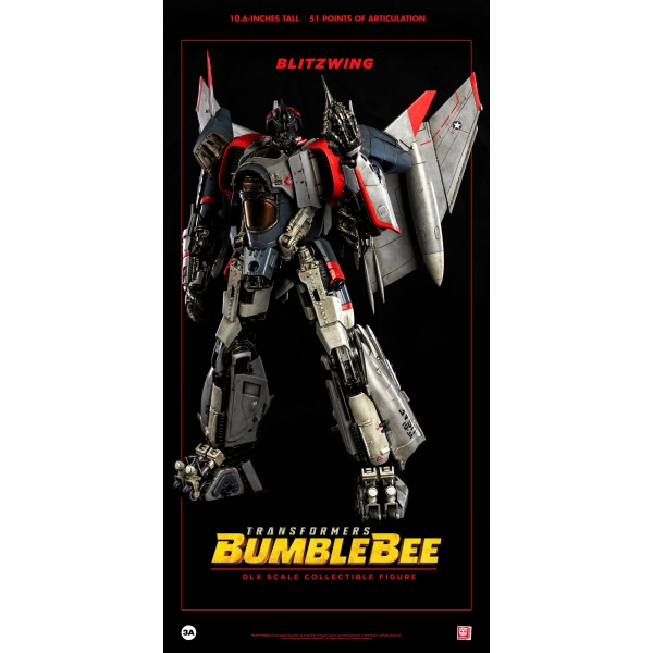 HASBRO X 3A PRESENTS BLITZWING TRANSFORMERS BUMBLEBEE DLX SCALE COLLECTIBLE FIGURE SERIES