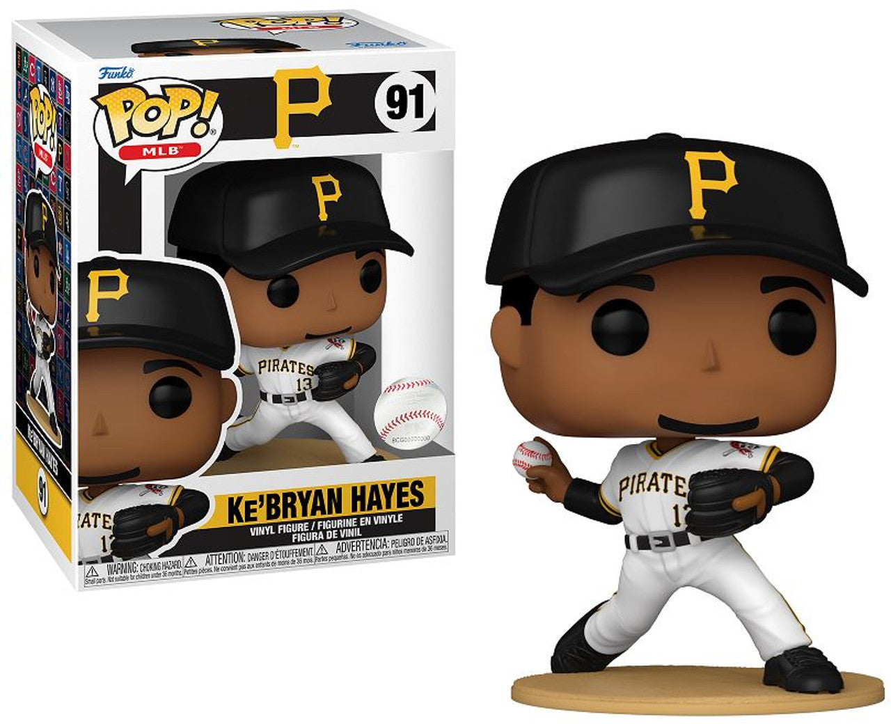 MLB Pop! Series 6 Ke'Bryan Hayes Pittsburgh Pirates