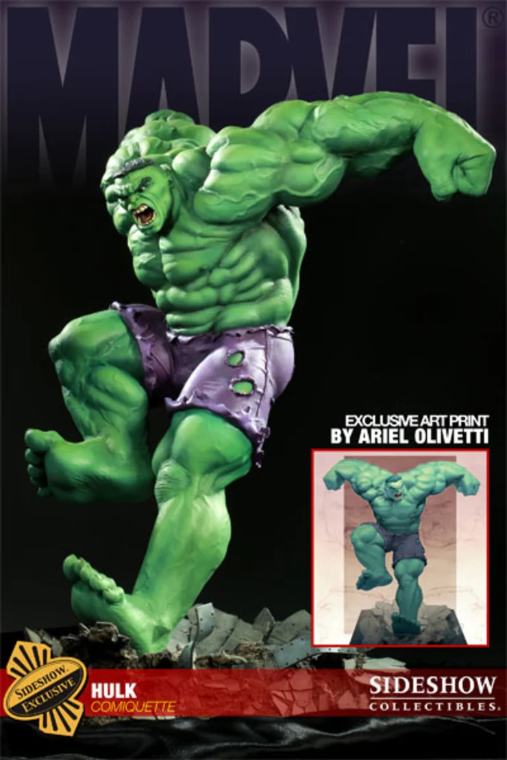Sideshow Collectibles Marvel Polystone Statue Hulk Exclusive