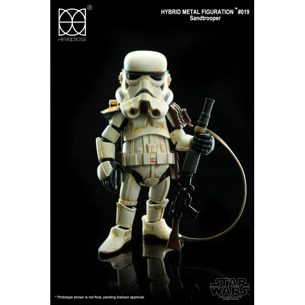Hybrid Metal Action Figuration Sand Trooper