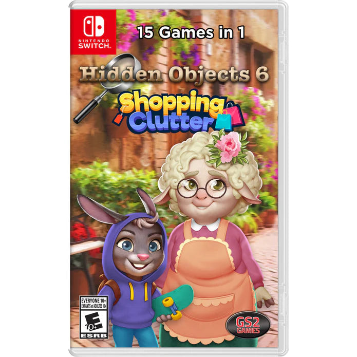 Hidden Objects Collection: Volume 6 Shopper Clutter 15 Games in 1 Nintendo Switch