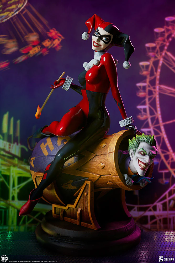 Sideshow Collectibles DC Comics Diorama Harley Quinn and The Joker