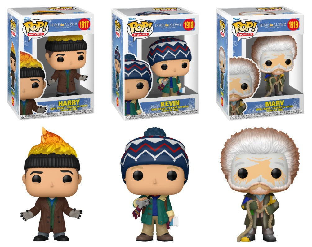 Pop! Holiday Complete Set 3 Home Alone 2 Lost in New York