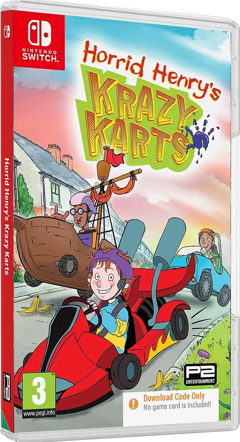 Horrid Henry's Krazy Karts (Code in a box) Nintendo Switch