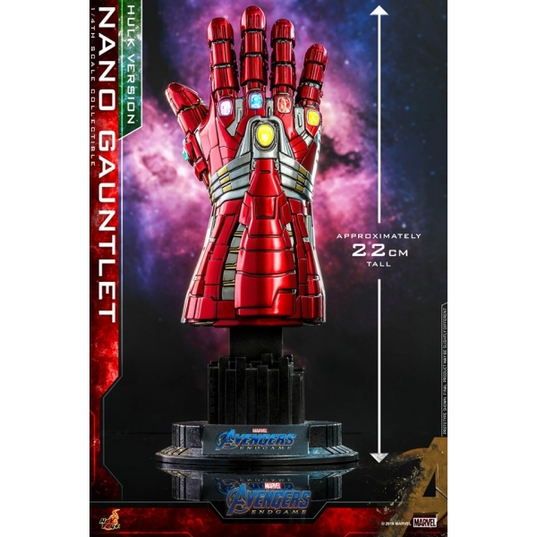Avengers Endgame 1/4th scale Nano Gauntlet Hulk Version Collectible