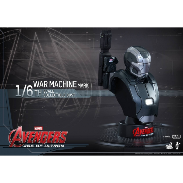 Avengers Age of Ultron 1/6th War Machine 2.0 Scale Collectible Bust