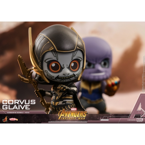 Avengers Infinity War Cosbaby S Bobble-Head Corvus Glaive