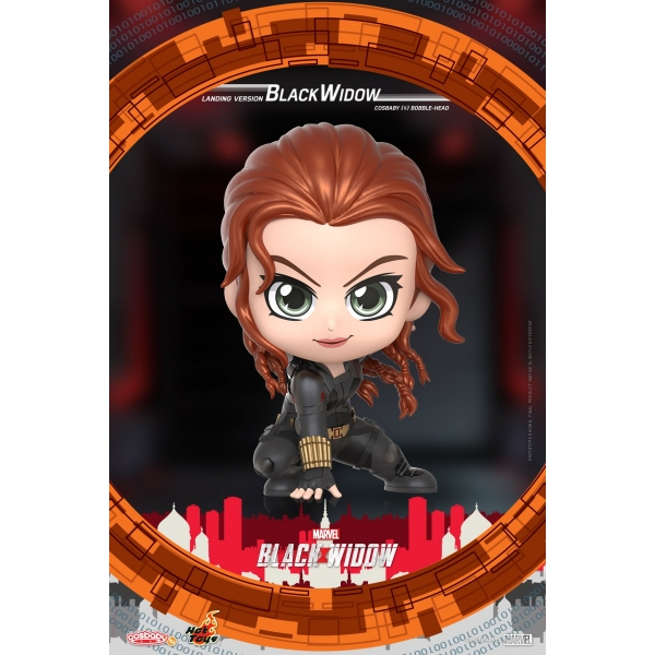 Black Widow Landing Version Cosbaby S Bobble-Head