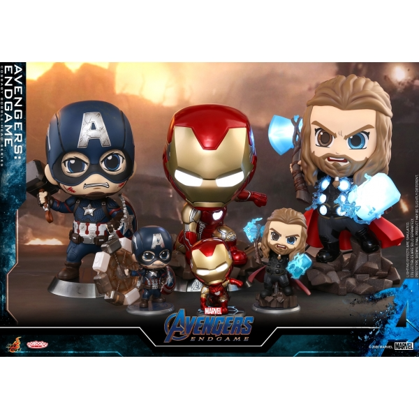 The Avengers Cosbaby S Bobble-Head Collectible Set