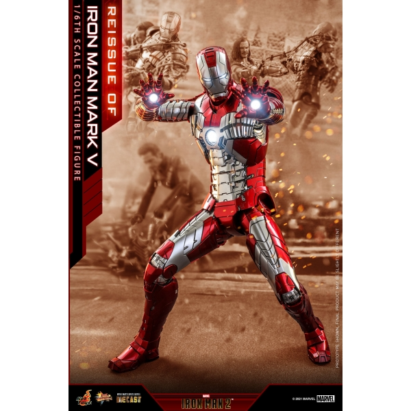 Iron Man 2 1/6th scale Iron Man Mark V Collectible Figure