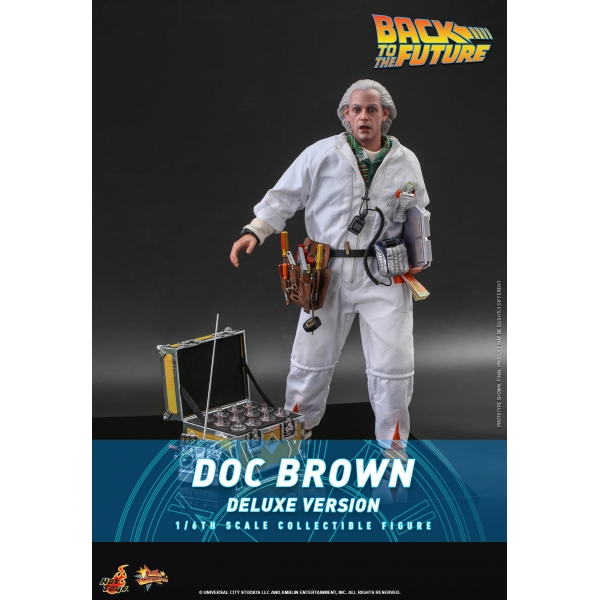 Back to the Future 1/6th scale Doc Brown Collectible Figure Deluxe Version