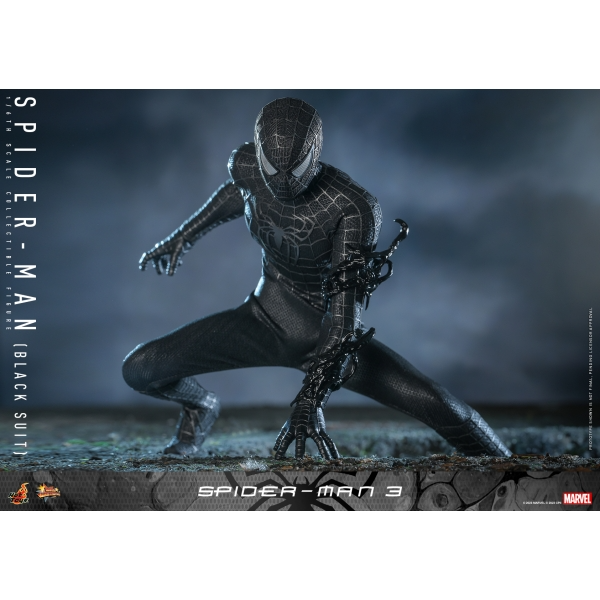 Spider-Man 3 1/6th scale Spider-Man Black Suit Collectible Figure