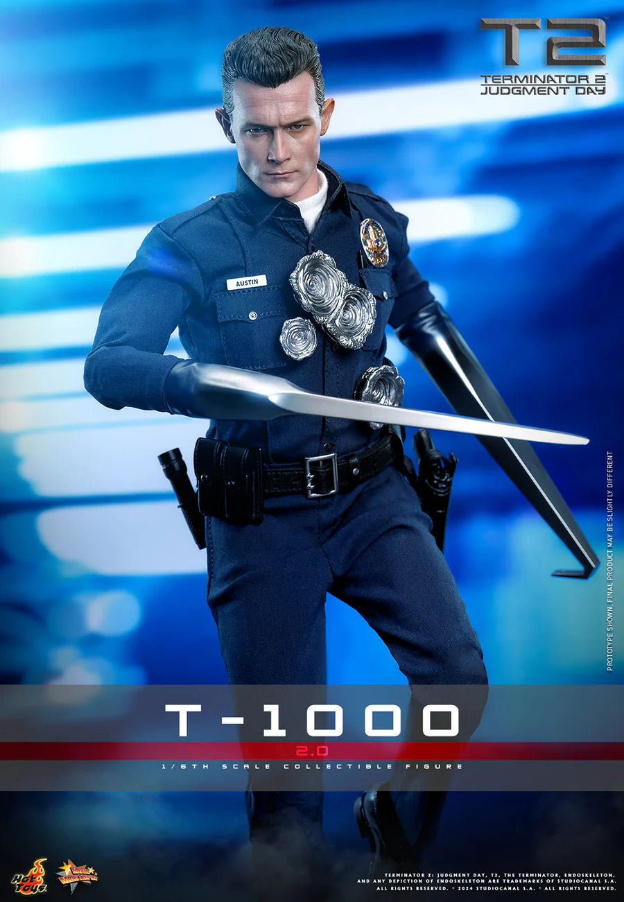 Terminator 2 Judgement Day T-1000 2.0 1/6 Scale 12" Collectible Figure