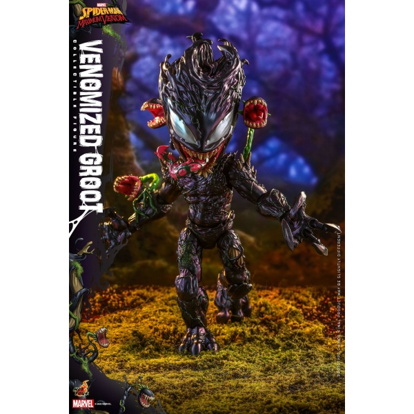 The Spider-Man Maximum Venom Venomized Groot Life-Size Collectible Figure