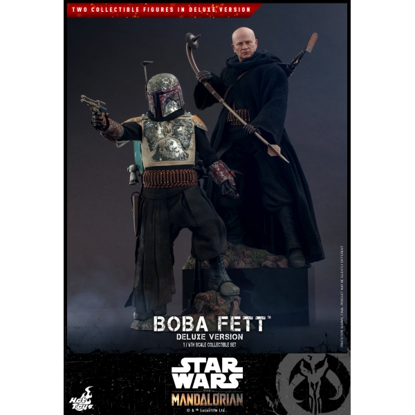 Star Wars The Mandalorian Boba Fett Deluxe Version Collectible Set