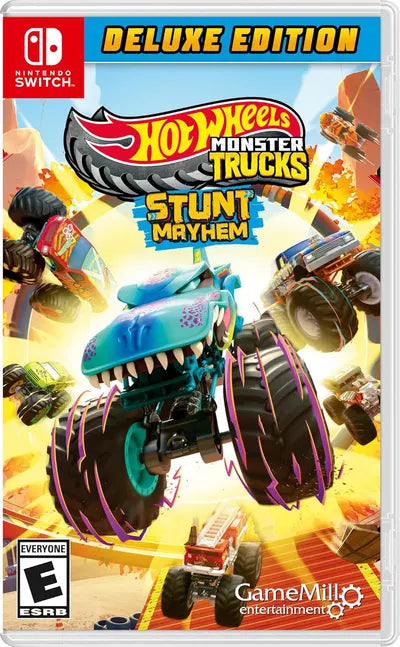 Hot Wheels Monster Trucks: Stunt Mayhem [Deluxe Edition] Nintendo Switch