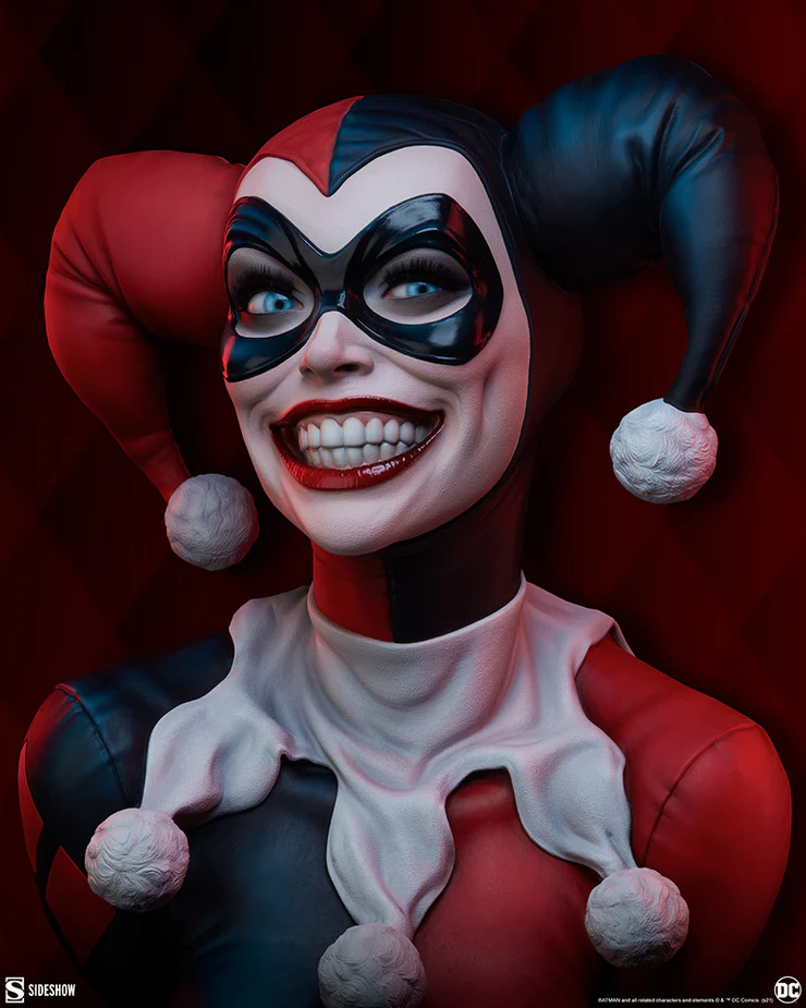 Sideshow Collectibles DC Comics Life-Size Bust Harley Quinn