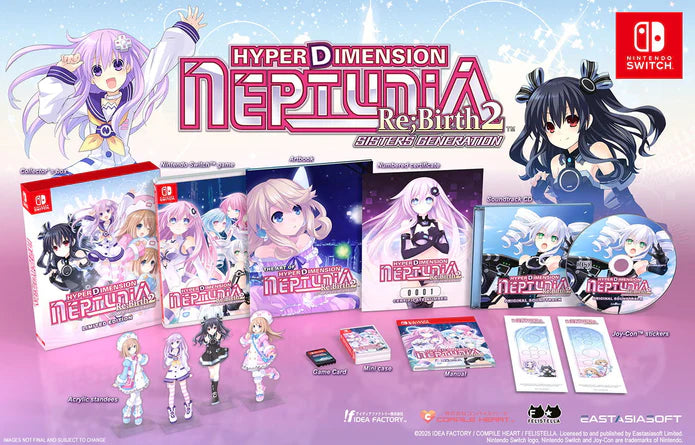 Hyperdimension Neptunia Re;Birth2 SISTERS GENERATION Limited Edition Nintendo Switch