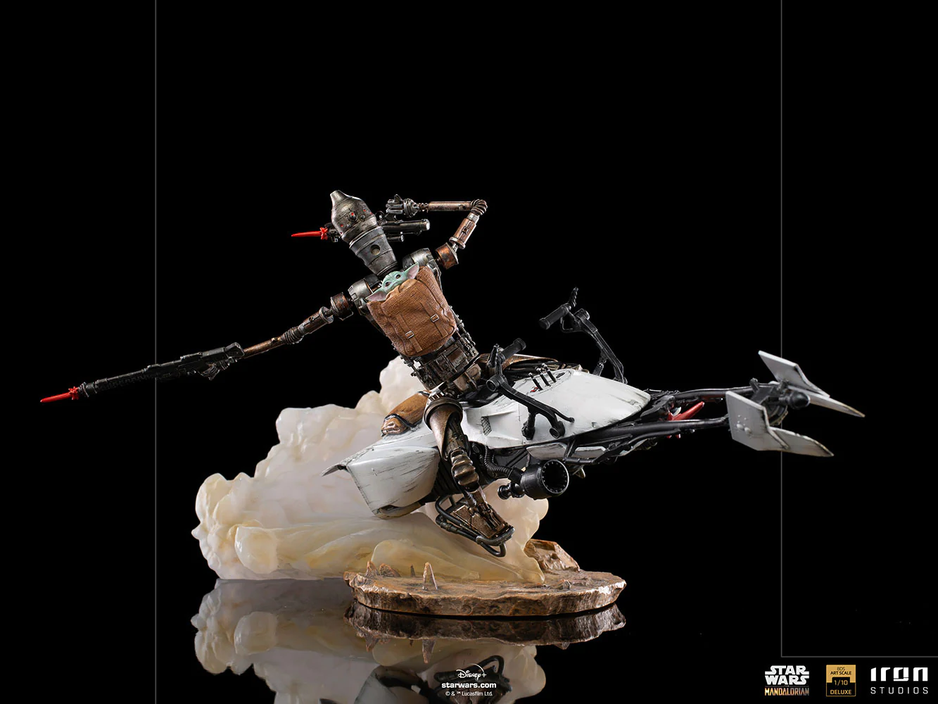 STAR WARS IG11 AND THE CHILD DELUXE BDS ART SCALE 1/10 THE MANDALORIAN