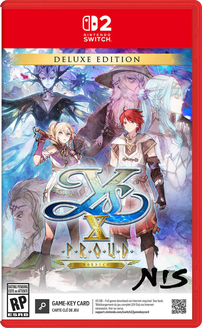 Ys X: Proud Nordics Deluxe Edition Nintendo Switch 2