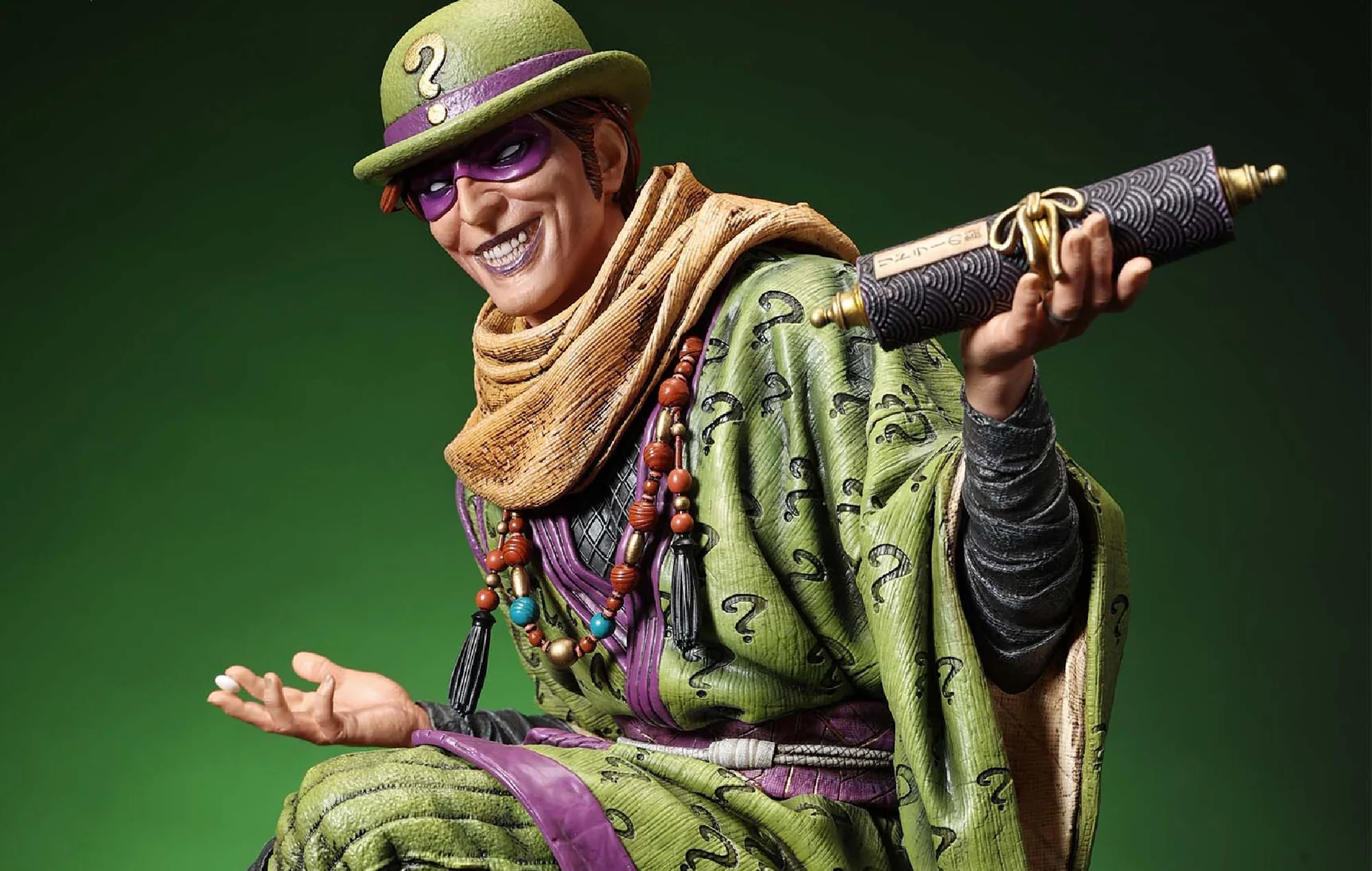 RIDDLER SAMURAI SERIES 1/4 SCALE STATUE